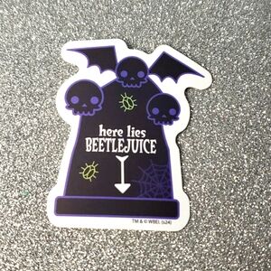 10/$10 BEETLEJUICE waterproof sticker